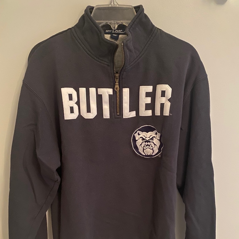 Butler Small Three Quarter Zip up Sweatshirt